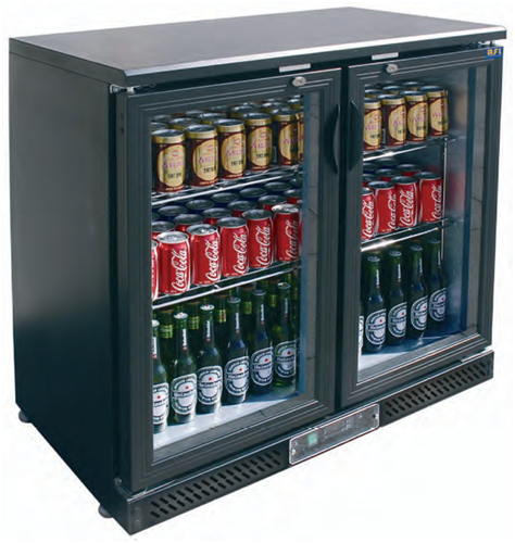 Saro Frigo bar, arrière bar réfrigéré, 3 portes, modèle FGB 351-206 A PV